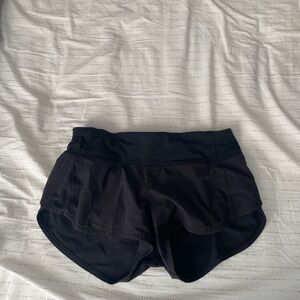 Women's Black athletic Shorts